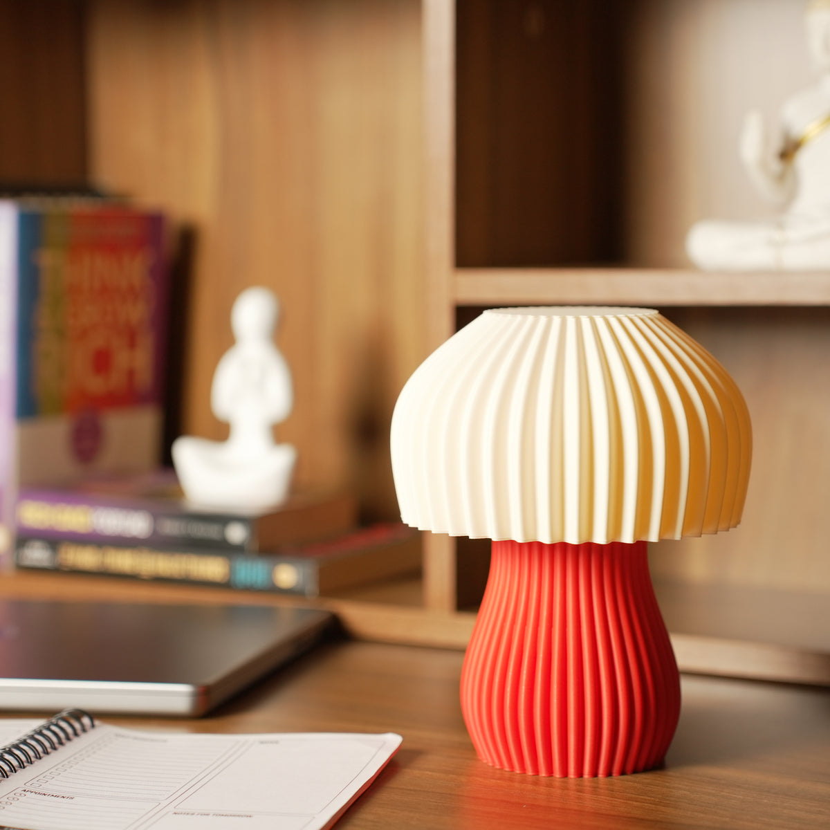 The same lamp unlit in daylight